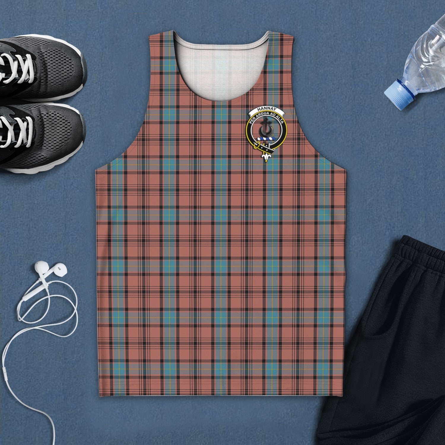 hannay-dress-tartan-mens-tank-top-with-family-crest