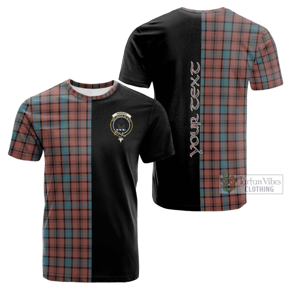 Tartan Vibes Clothing Hannay Dress Tartan Cotton T-shirt with Family Crest and Half Of Me Style