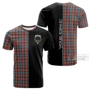 Hannay Dress Tartan Cotton T-shirt with Family Crest and Half Of Me Style