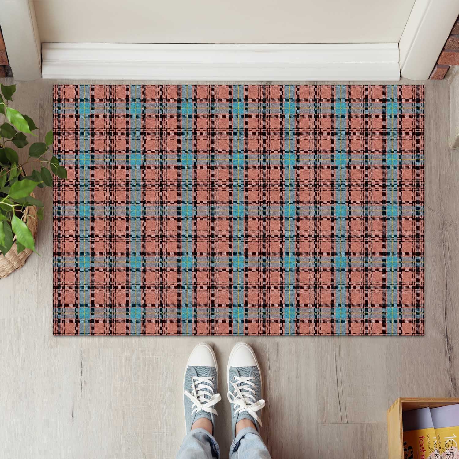 Hannay Dress Tartan Door Mat - Tartanvibesclothing