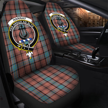 Hannay Dress Tartan Car Seat Cover with Family Crest