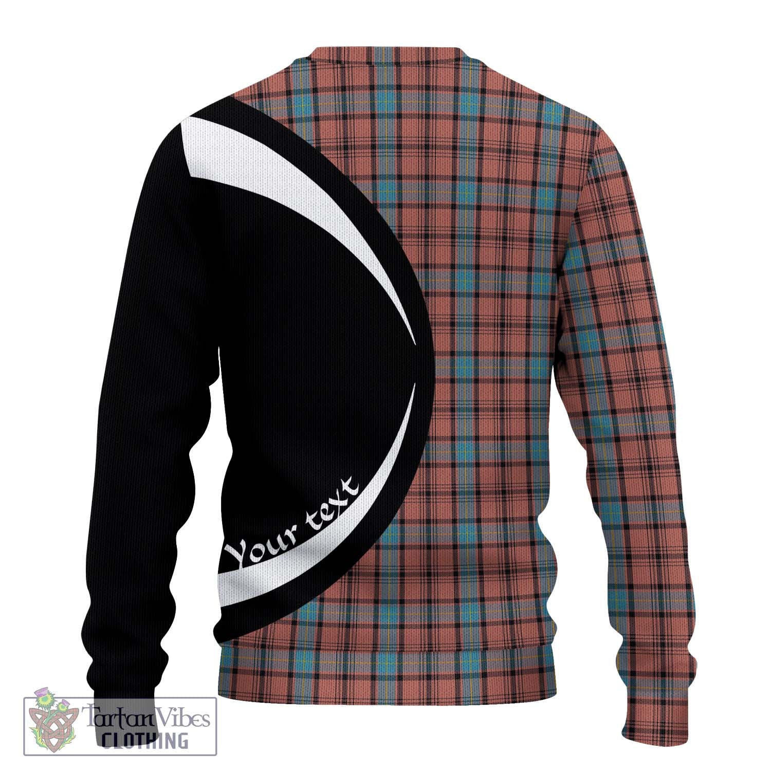 Hannay Dress Tartan Ugly Sweater with Family Crest Circle Style - Tartan Vibes Clothing