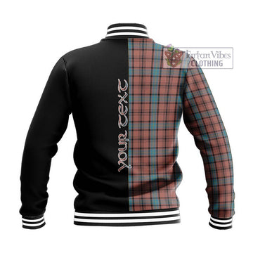 Hannay Dress Tartan Baseball Jacket with Family Crest and Half Of Me Style