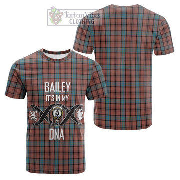 Hannay Dress Tartan Cotton T-shirt with Family Crest DNA In Me Style