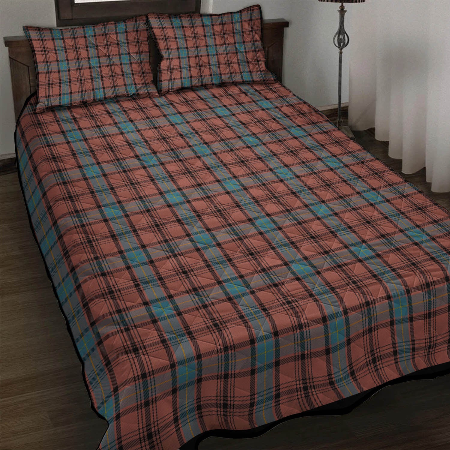 Hannay Dress Tartan Quilt Bed Set - Tartan Vibes Clothing