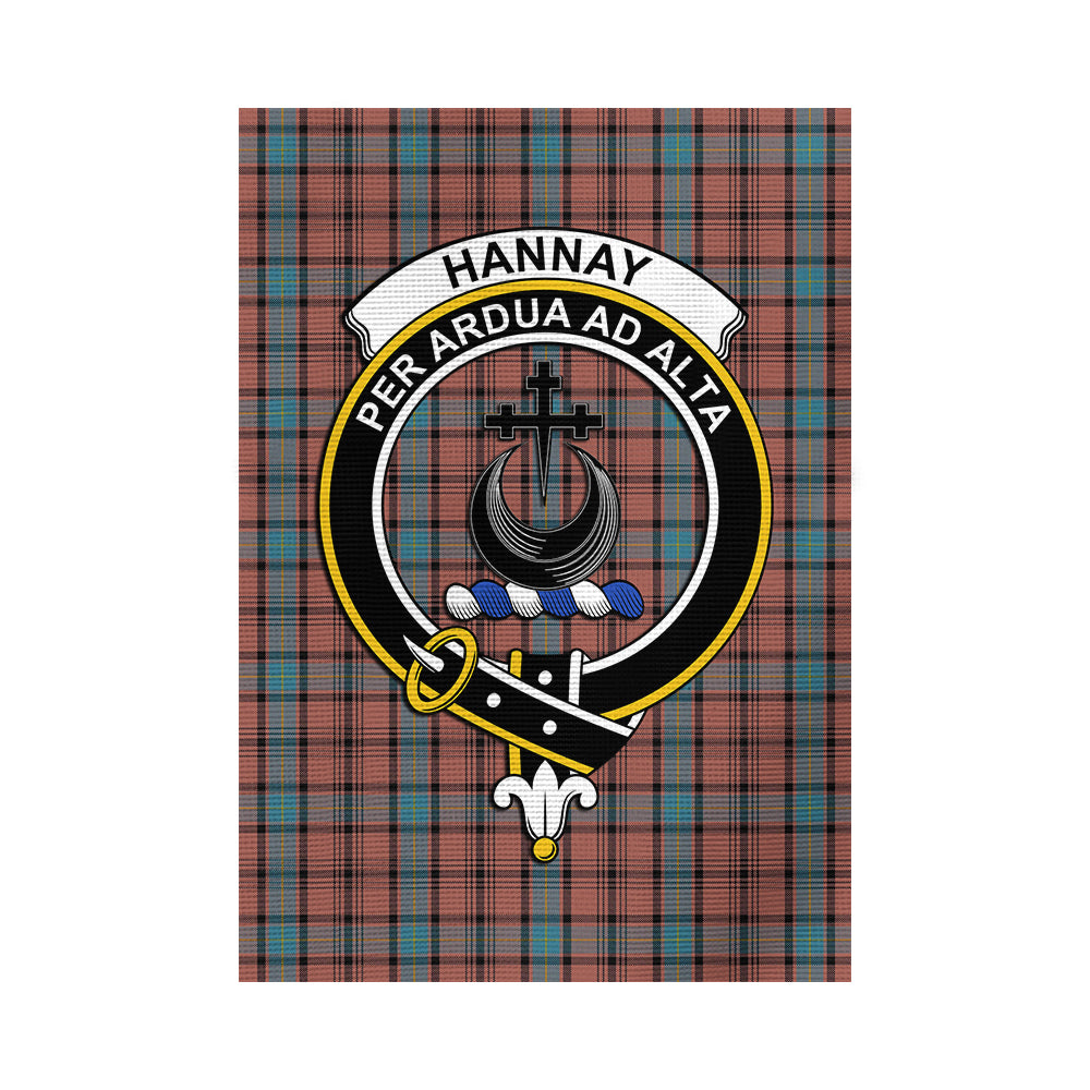 Hannay Dress Tartan Flag with Family Crest - Tartan Vibes Clothing