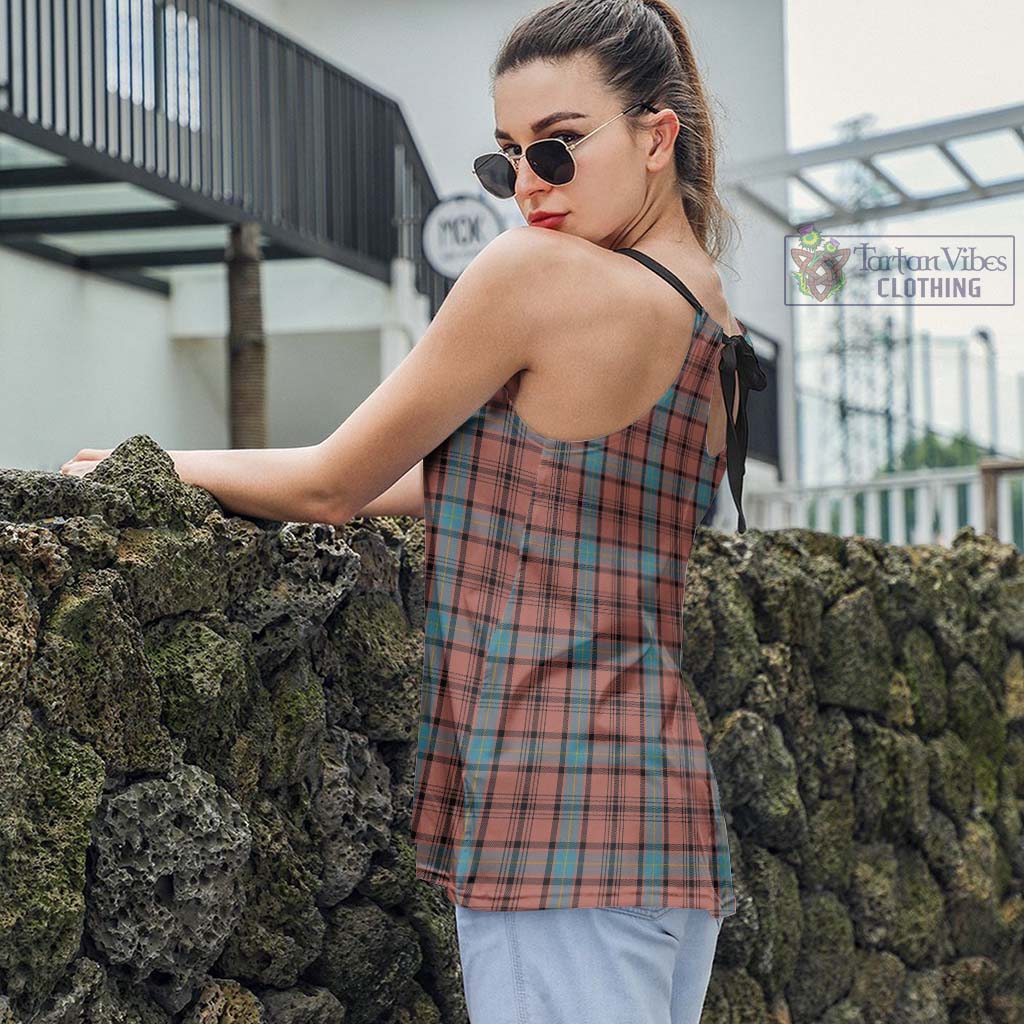 Tartan Vibes Clothing Hannay Dress Tartan Loose Halter Neck Camisole