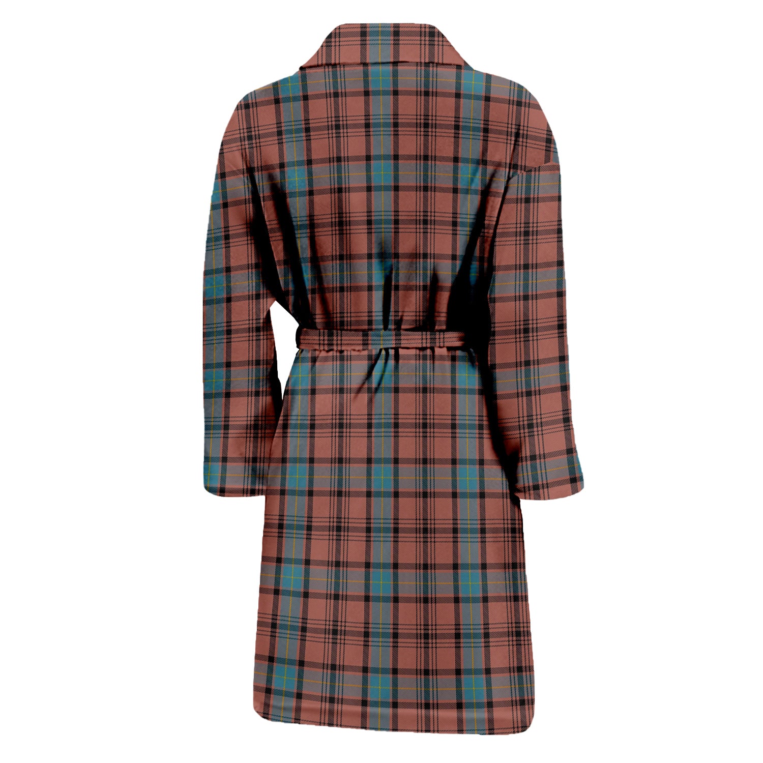 Hannay Dress Tartan Bathrobe with Family Crest - Tartan Vibes Clothing