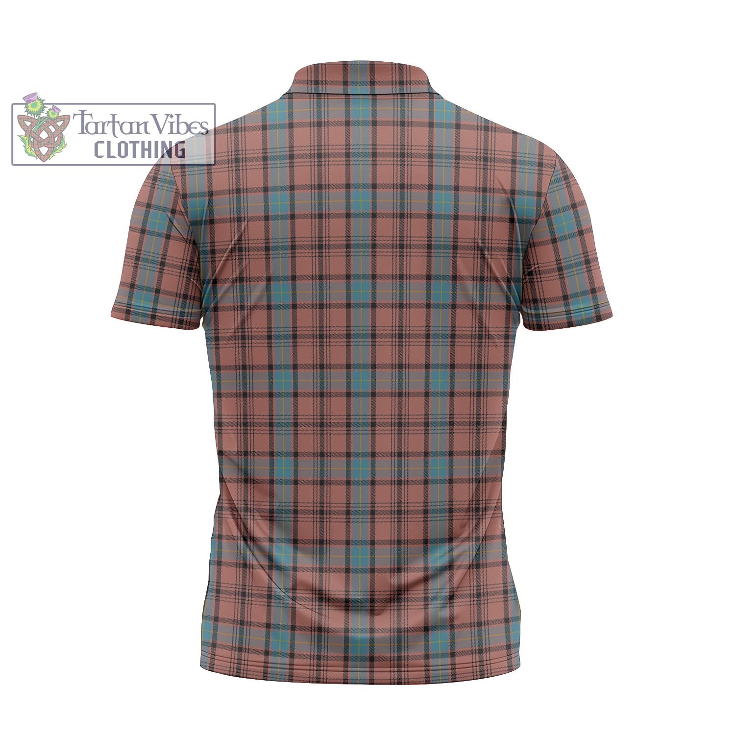 Tartan Vibes Clothing Hannay Dress Tartan Zipper Polo Shirt