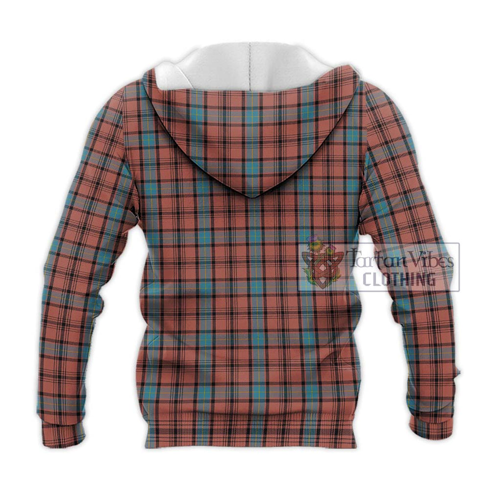 Hannay Dress Tartan Knitted Hoodie with Family Crest DNA In Me Style - Tartanvibesclothing Shop