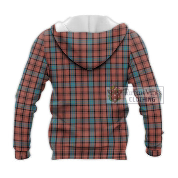 Hannay Dress Tartan Knitted Hoodie with Family Crest DNA In Me Style