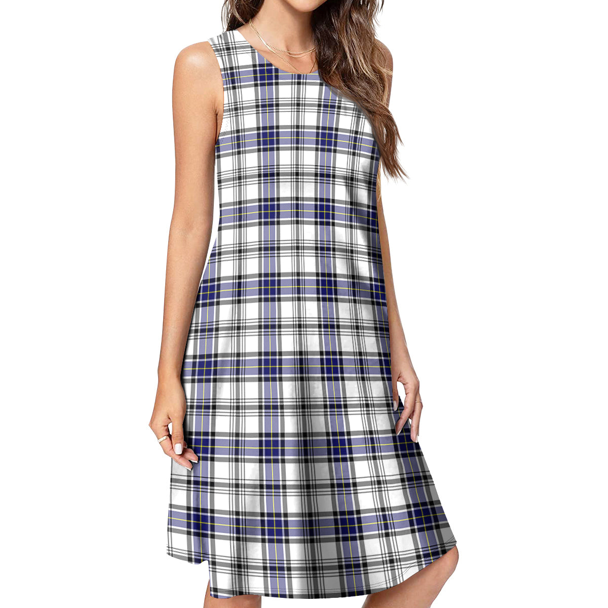 Hannay Tartan Womens Casual Dresses 4XL - Tartan Vibes Clothing