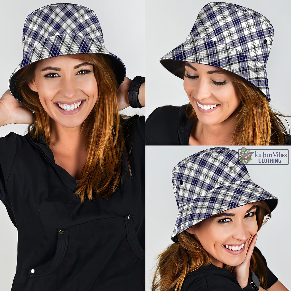 Tartan Vibes Clothing Hannay Modern Tartan Bucket Hat