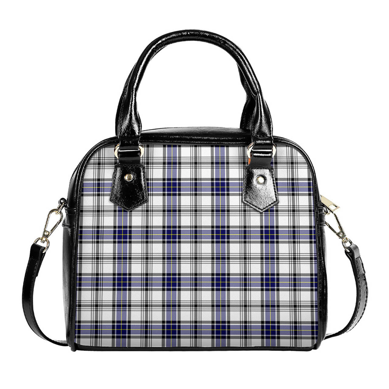 Hannay Modern Tartan Shoulder Handbags One Size 6*25*22 cm - Tartanvibesclothing