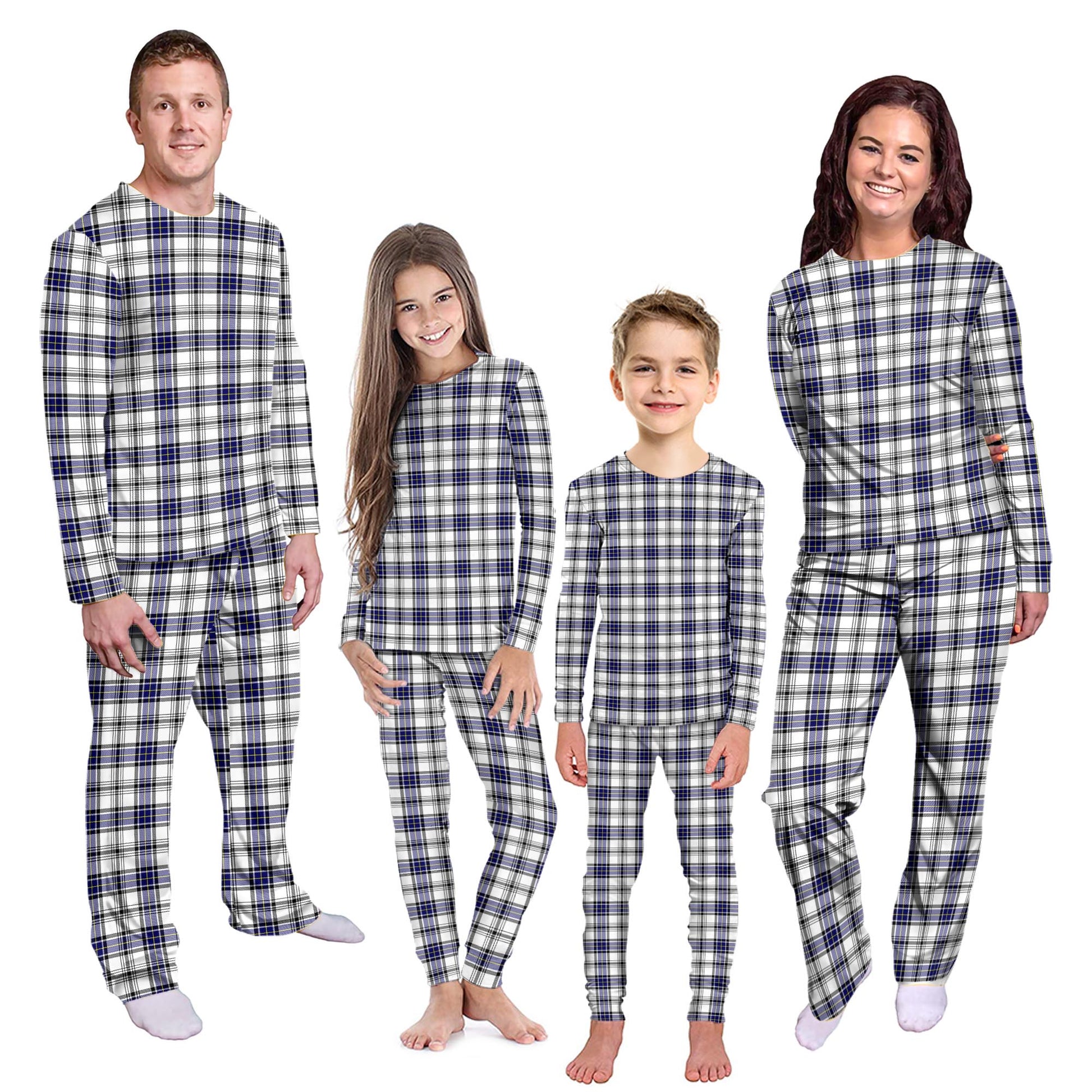 Hannay Tartan Pajamas Family Set Kid - Tartan Vibes Clothing