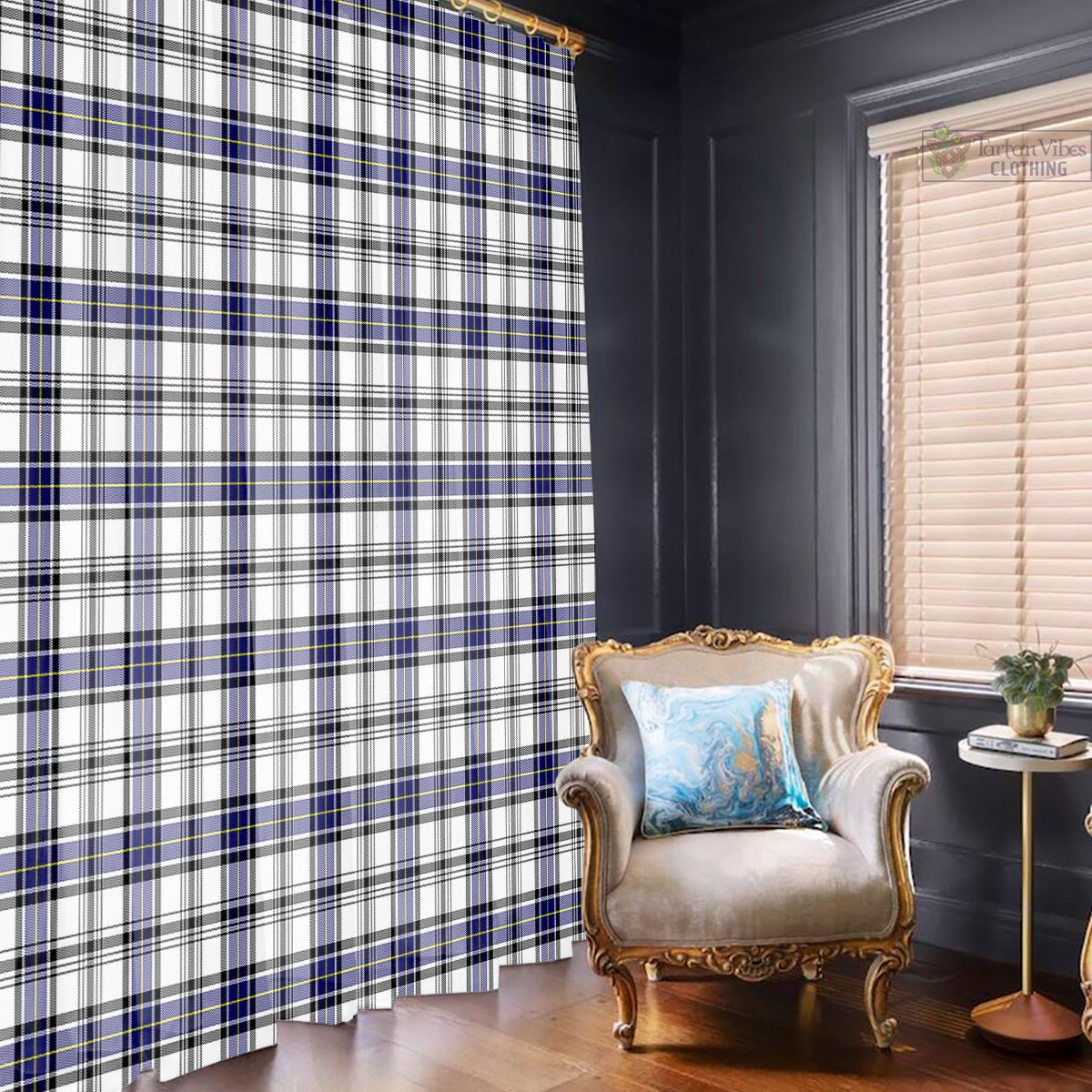 Hannay Modern Tartan Window Curtain