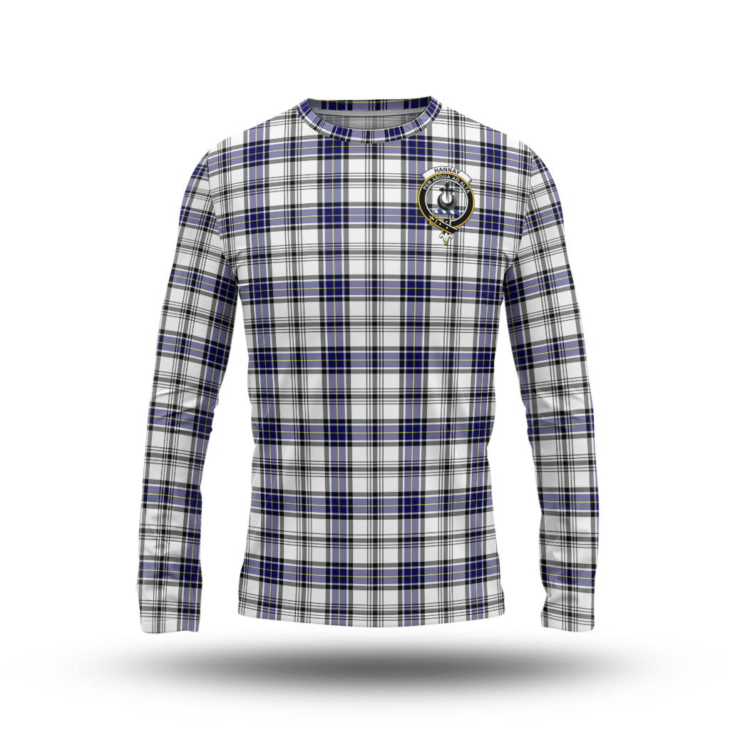 hannay-modern-tartan-long-sleeve-t-shirt-with-family-crest