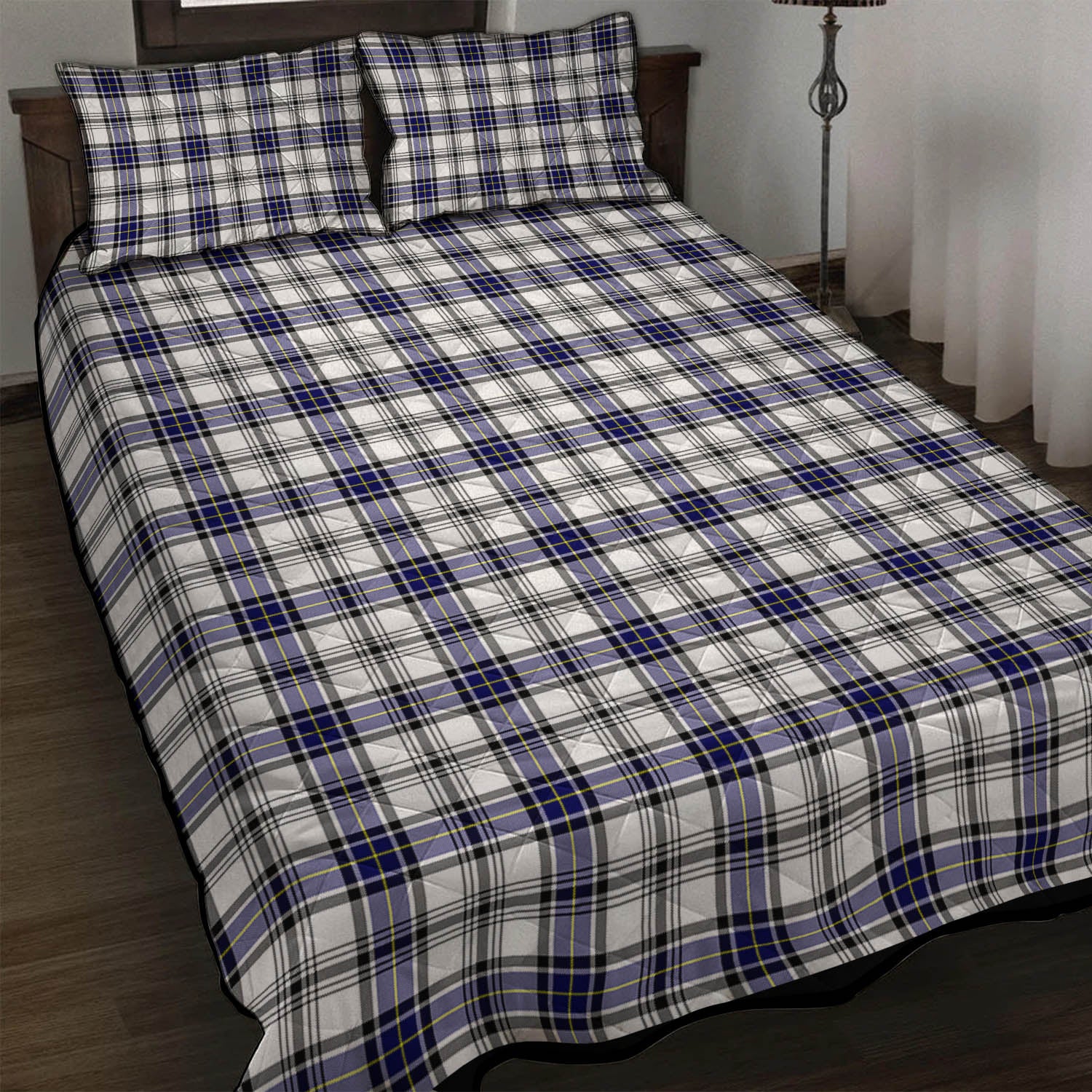 Hannay Tartan Quilt Bed Set - Tartan Vibes Clothing