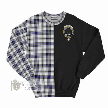 Hannay Tartan Sweatshirt with Family Crest and Half Of Me Style