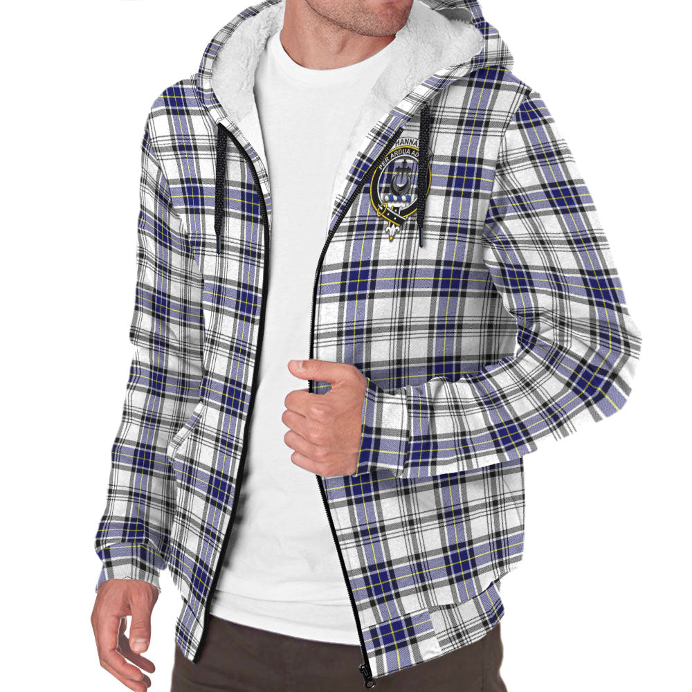 hannay-modern-tartan-sherpa-hoodie-with-family-crest