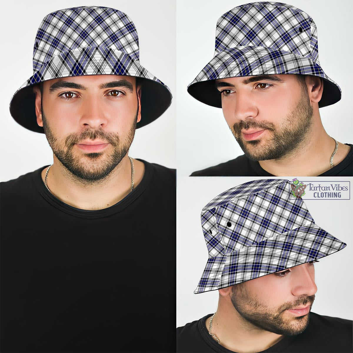 Tartan Vibes Clothing Hannay Modern Tartan Bucket Hat