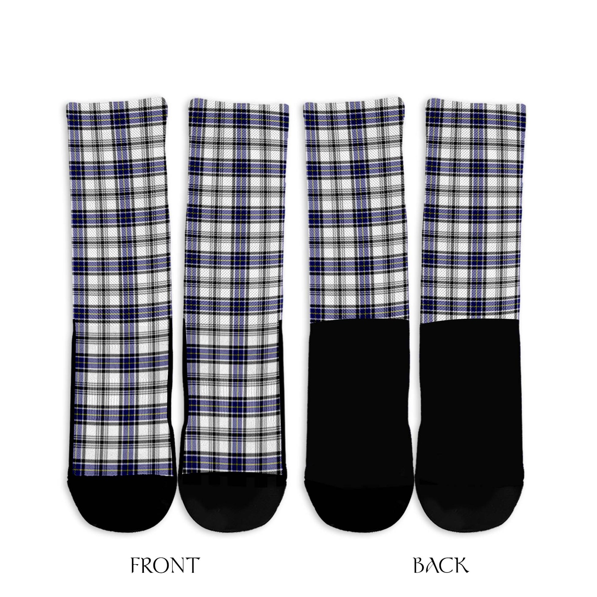 Hannay Modern Tartan Crew Socks - Tartanvibesclothing