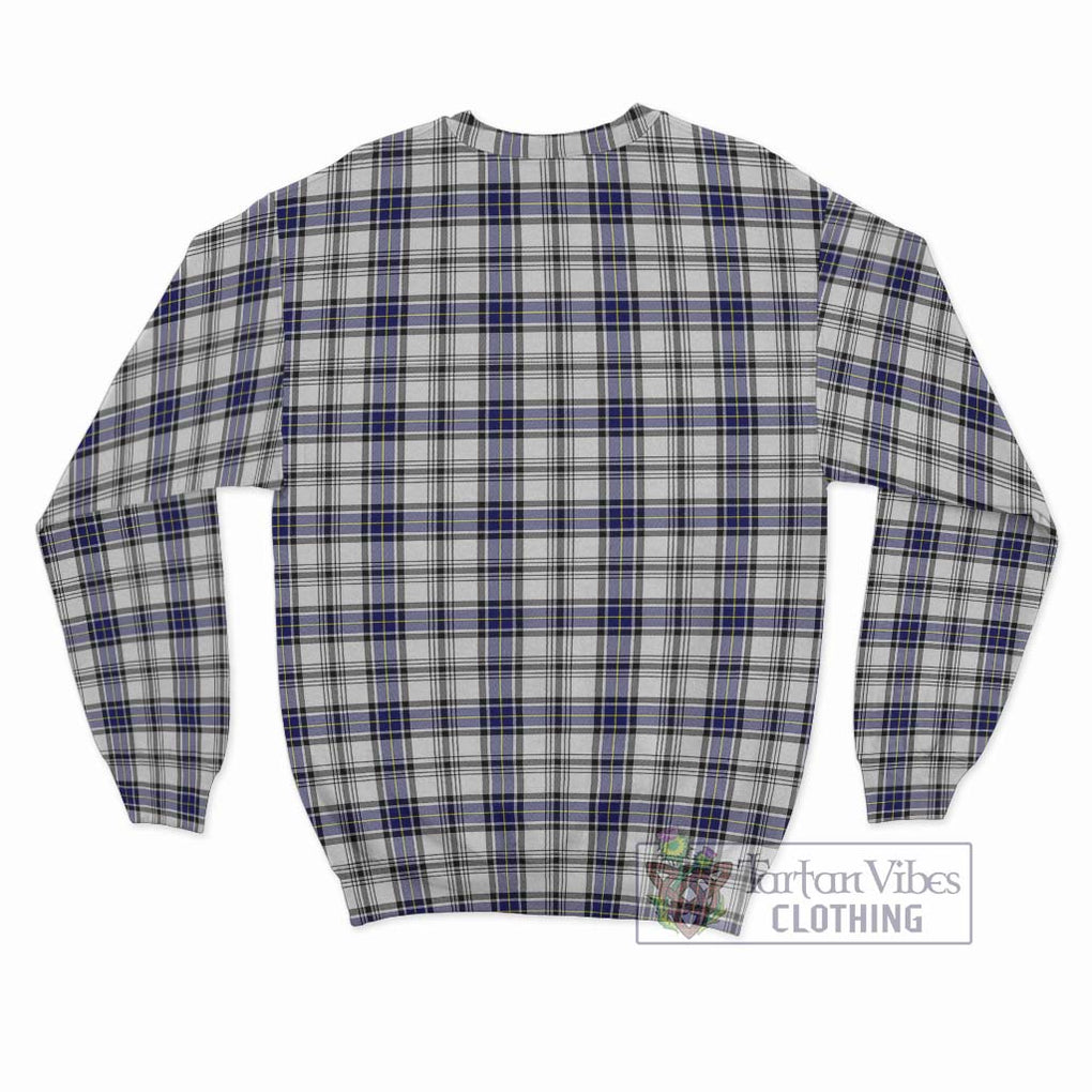 Hannay Tartan Sweatshirt with Family Crest DNA In Me Style - Tartanvibesclothing Shop