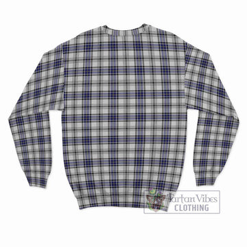 Hannay Tartan Sweatshirt with Family Crest DNA In Me Style