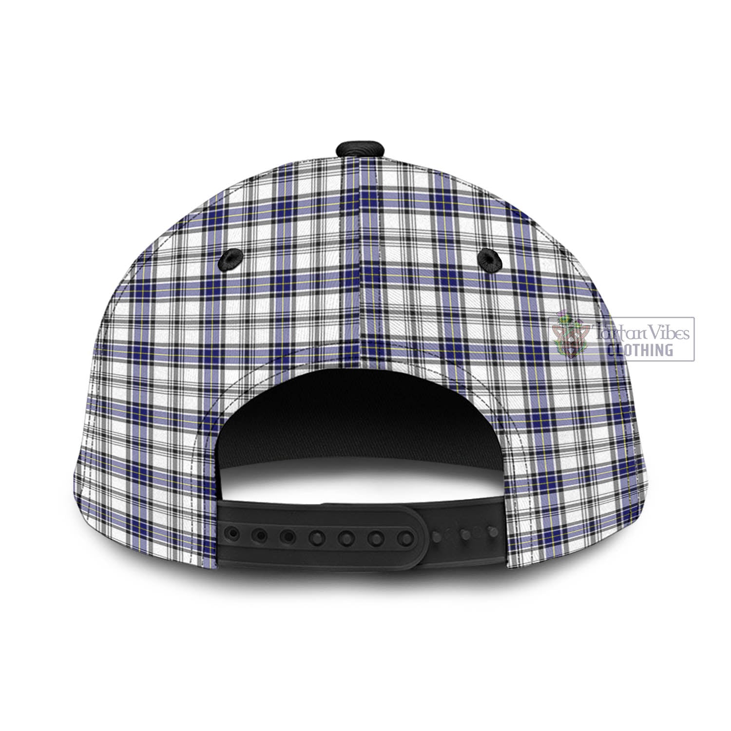 Tartan Vibes Clothing Hannay Modern Tartan Classic Cap with Family Crest In Me Style