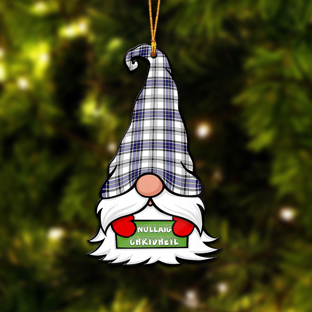 Hannay Gnome Christmas Ornament with His Tartan Christmas Hat - Tartan Vibes Clothing