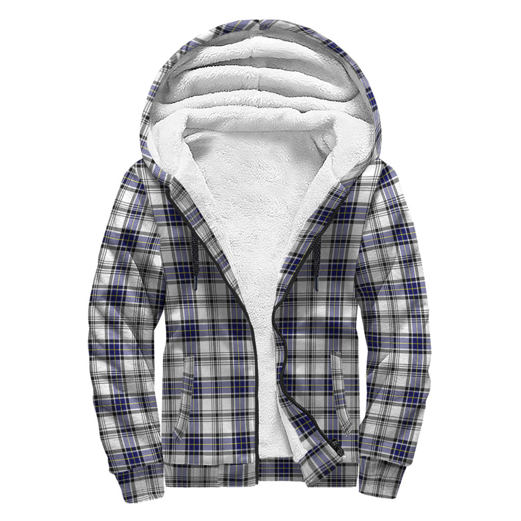 hannay-modern-tartan-sherpa-hoodie-with-family-crest