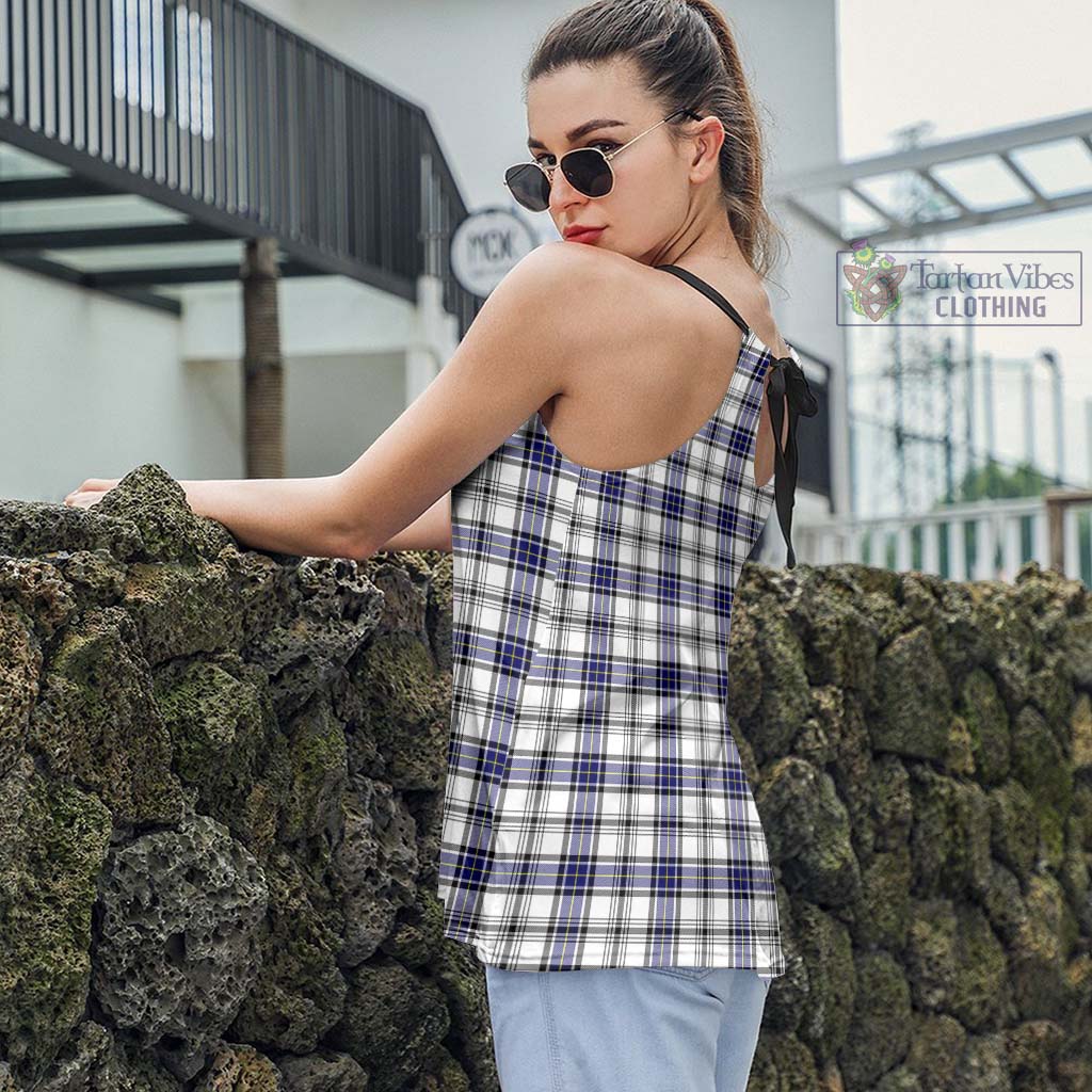 Tartan Vibes Clothing Hannay Modern Tartan Loose Halter Neck Camisole