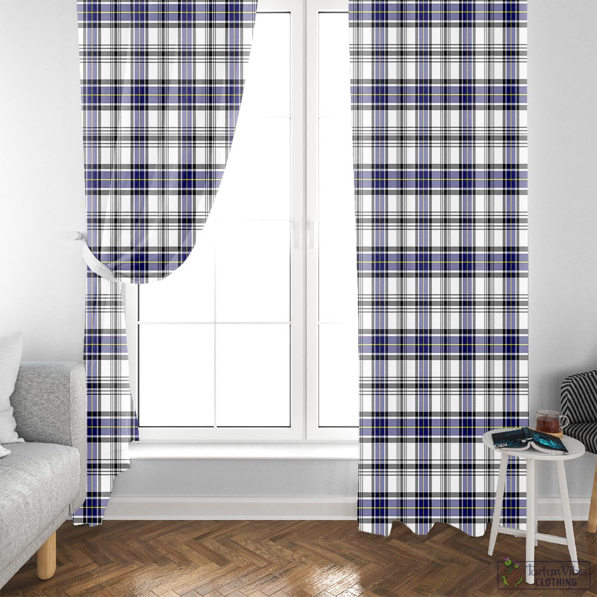 Hannay Modern Tartan Window Curtain