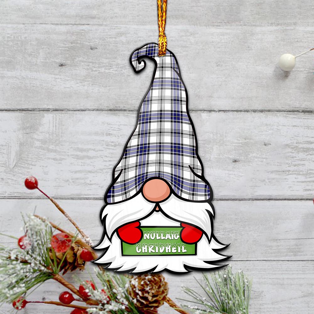 Hannay Gnome Christmas Ornament with His Tartan Christmas Hat - Tartan Vibes Clothing