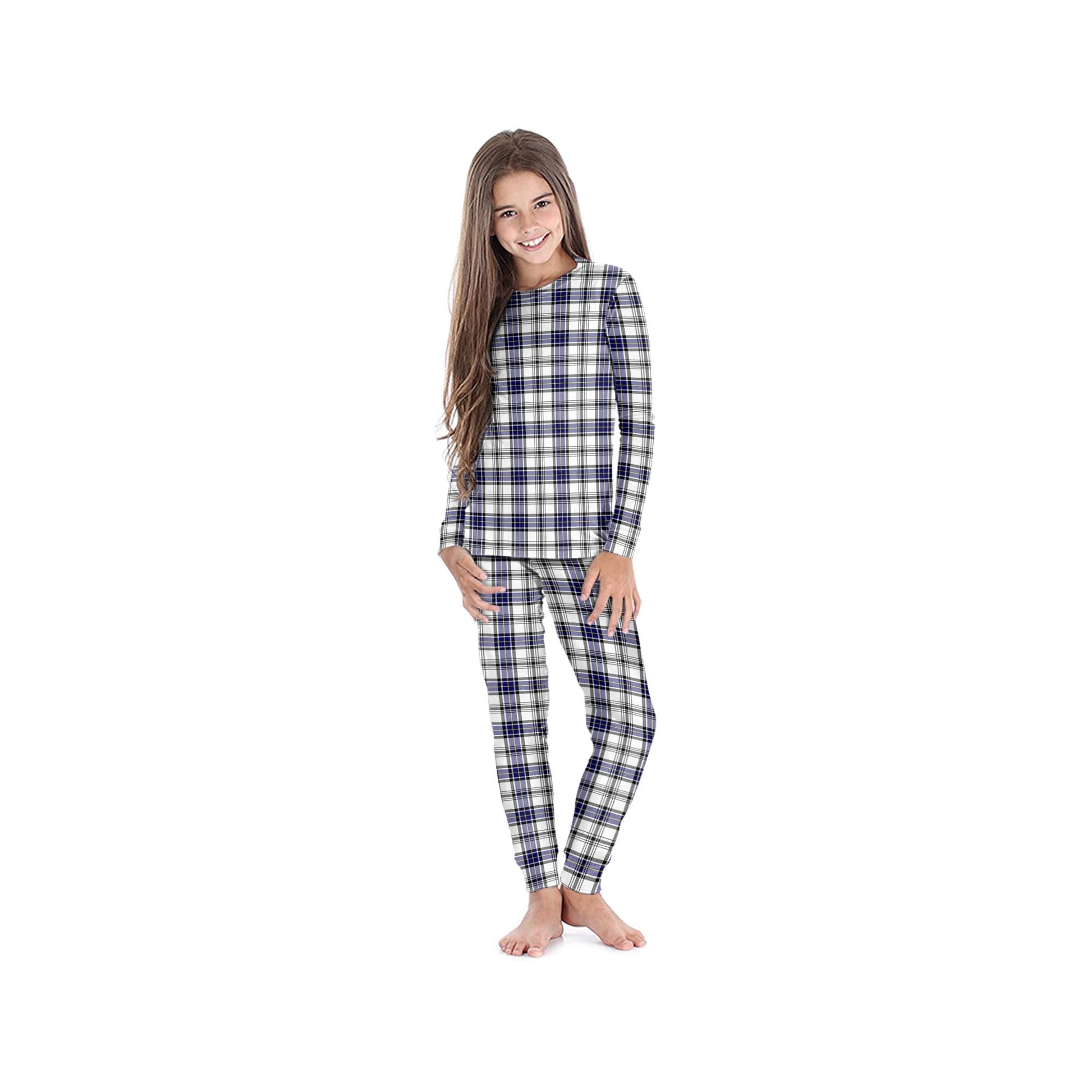 Hannay Tartan Pajamas Family Set - Tartan Vibes Clothing