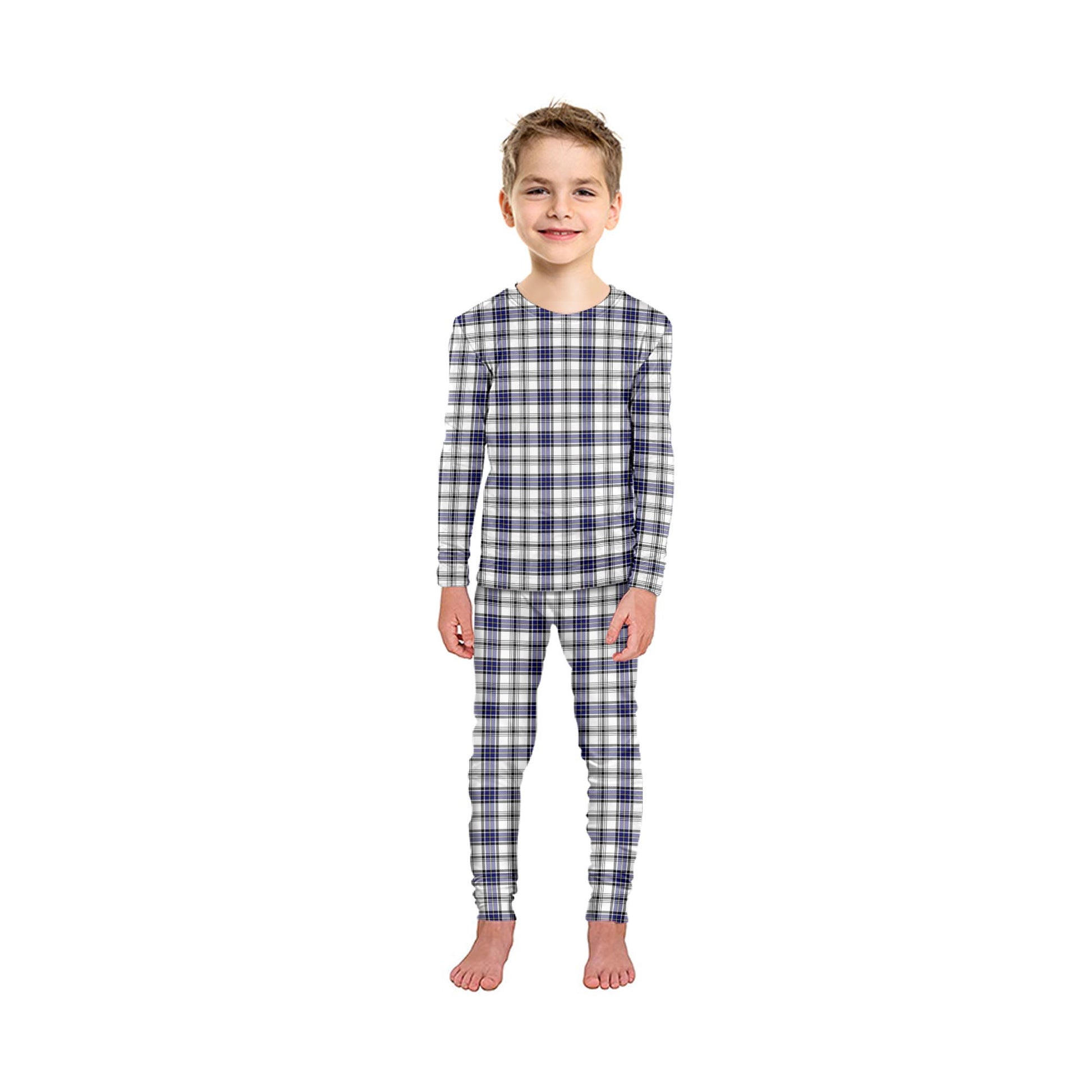 Hannay Tartan Pajamas Family Set - Tartan Vibes Clothing