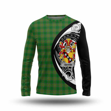 Hannon Irish Clan Long Sleeve T-Shirt Celtic Circle Style Unisex - Tartan Vibes Clothing