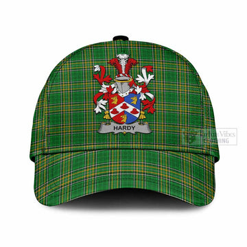 Hardy Irish Clan Tartan Classic Cap with Coat of Arms