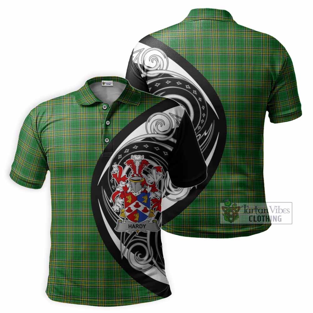 Hardy Irish Clan Polo Shirt Celtic Circle Style - Tartan Vibes Clothing