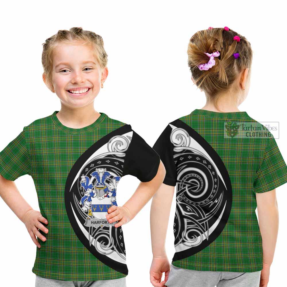 Harforth Irish Clan Kid T-Shirt Celtic Circle Style - Tartan Vibes Clothing