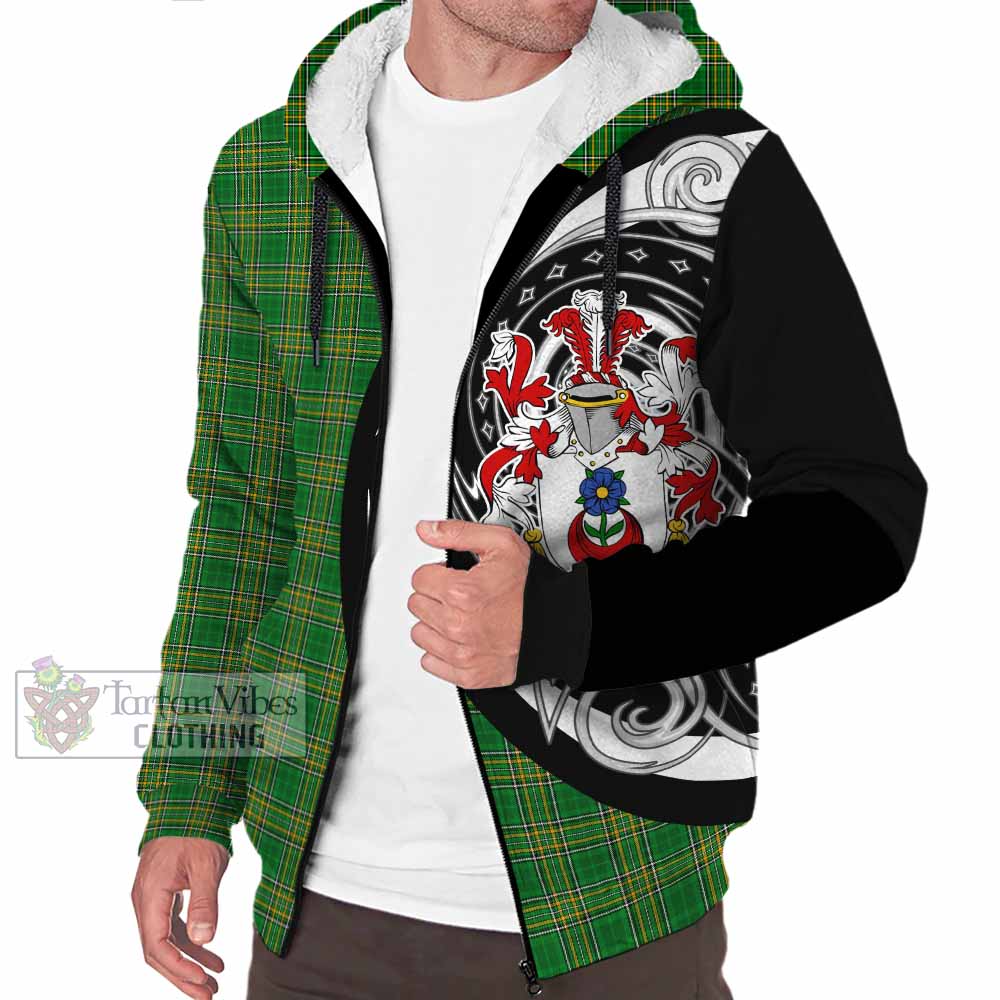 Harmon Irish Clan Sherpa Hoodie Celtic Circle Style - Tartan Vibes Clothing