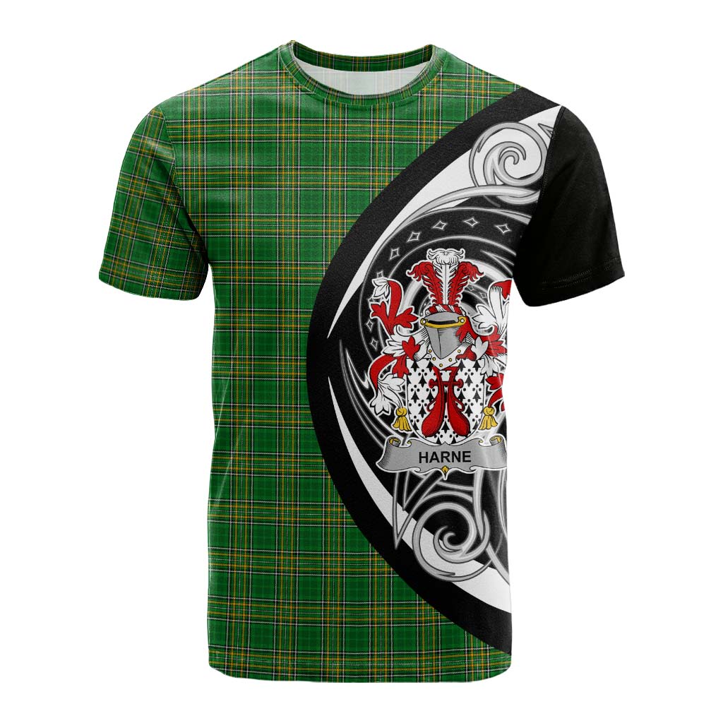 Harne Irish Clan Cotton T-shirt Celtic Circle Style Kid's Shirt - Tartan Vibes Clothing