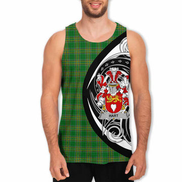 Hart Irish Clan Men's Tank Top Celtic Circle Style Men - Tartan Vibes Clothing