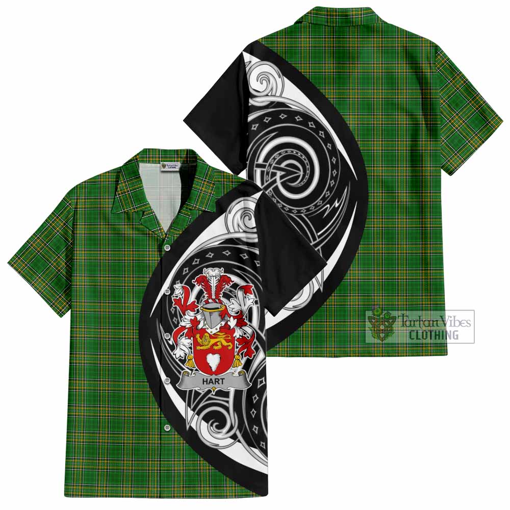 Hart Irish Clan Hawaiian Shirt Celtic Circle Style - Tartan Vibes Clothing