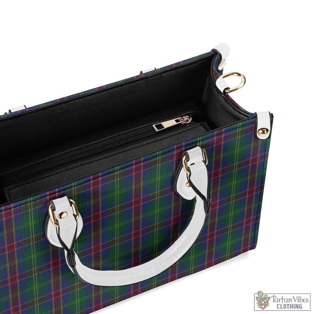 Tartan Vibes Clothing Hart of Scotland Tartan Luxury Leather Handbags