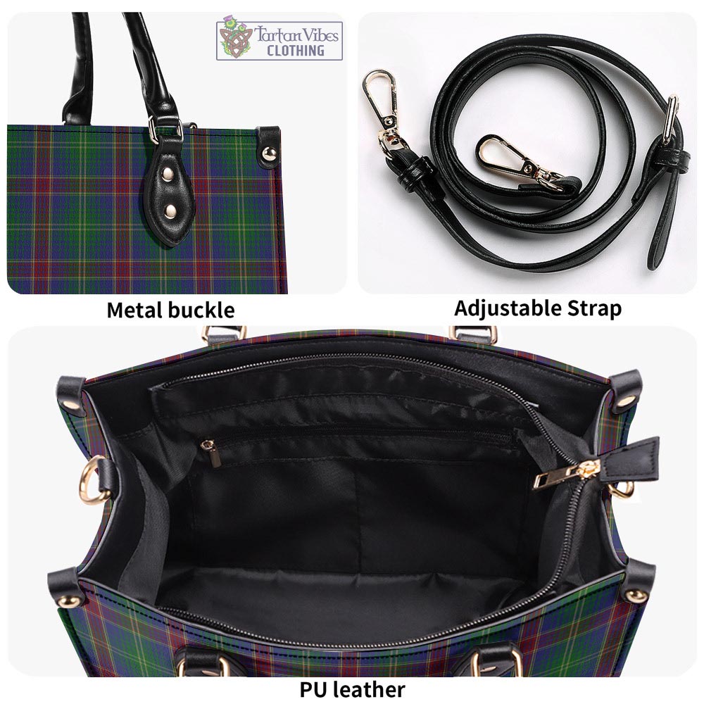 Tartan Vibes Clothing Hart of Scotland Tartan Luxury Leather Handbags