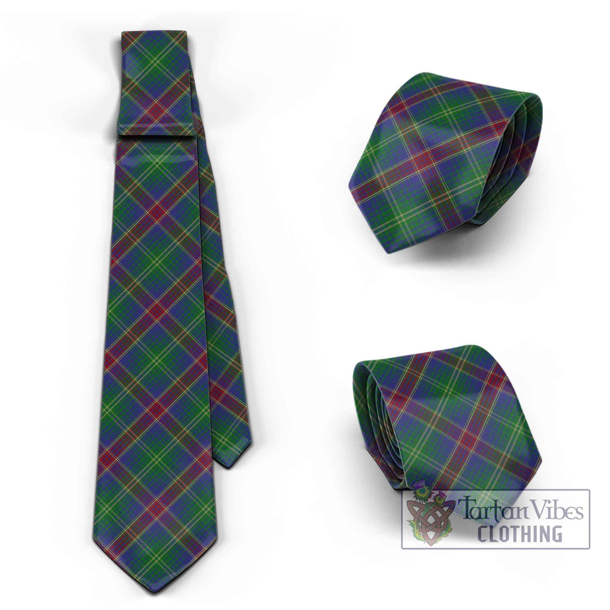 Tartan Vibes Clothing Hart of Scotland Tartan Classic Necktie Cross Style