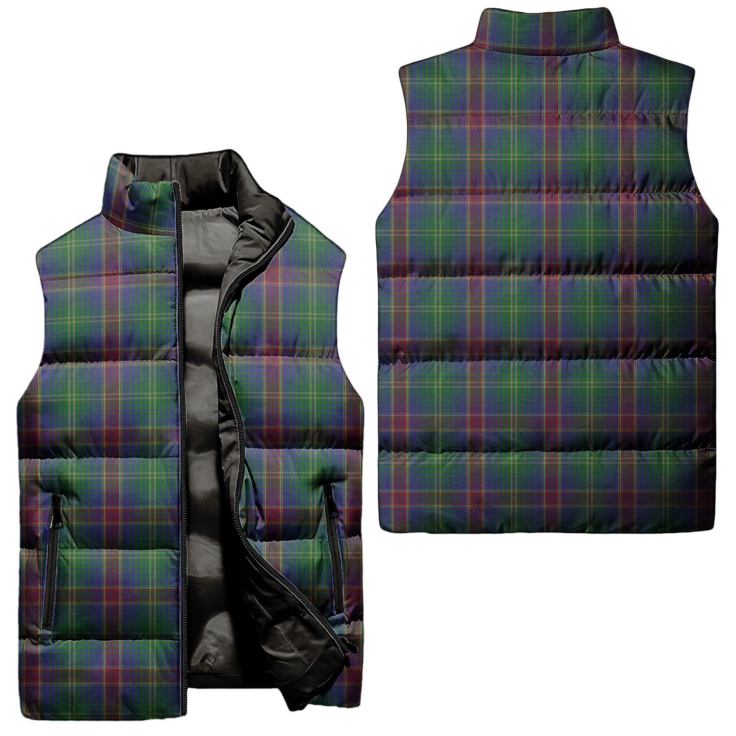 Hart of Scotland Tartan Sleeveless Puffer Jacket Unisex - Tartanvibesclothing