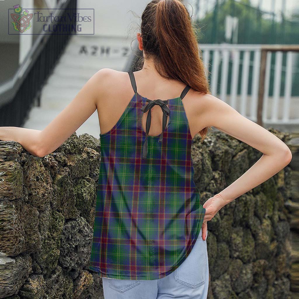 Tartan Vibes Clothing Hart of Scotland Tartan Loose Halter Neck Camisole