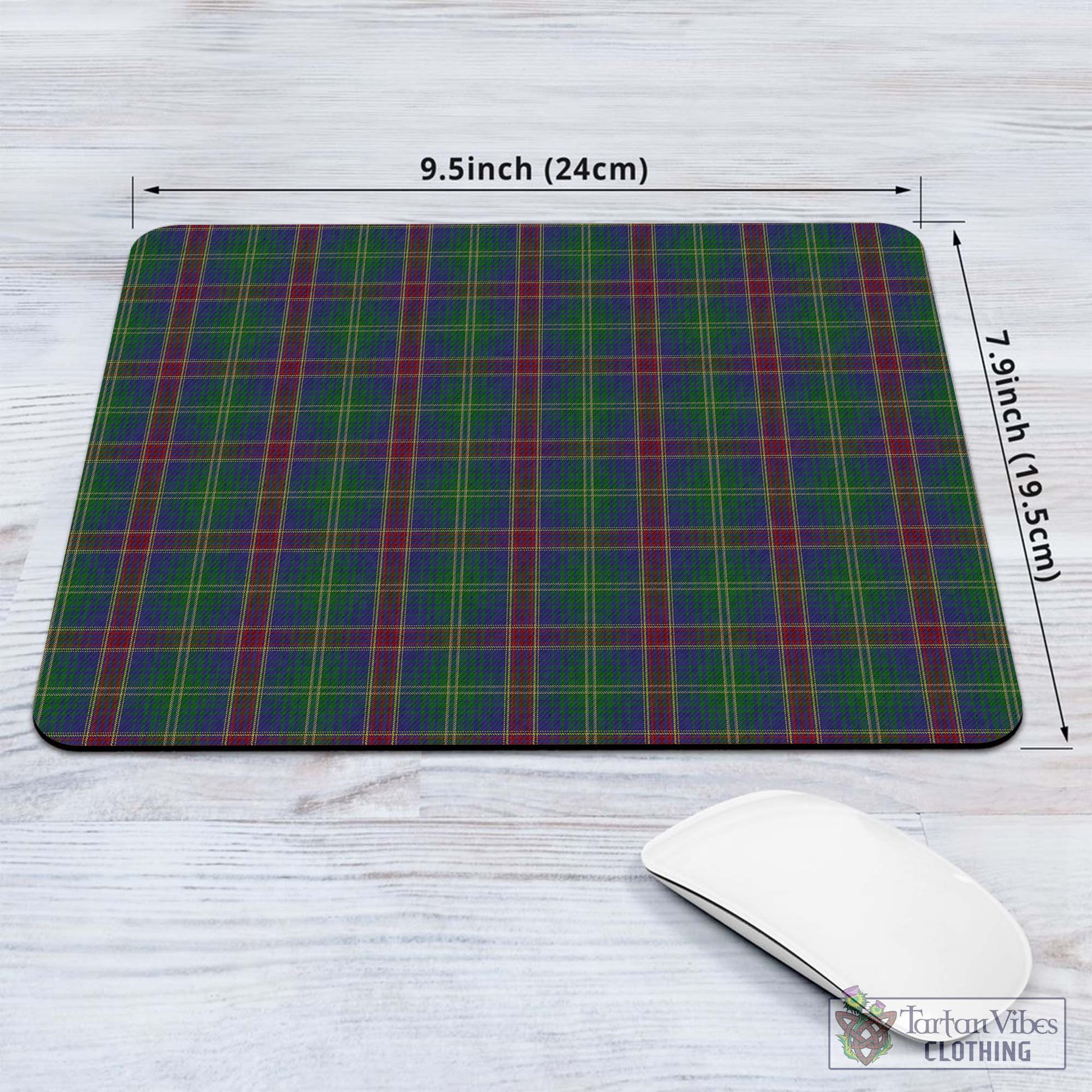 Tartan Vibes Clothing Hart of Scotland Tartan Mouse Pad